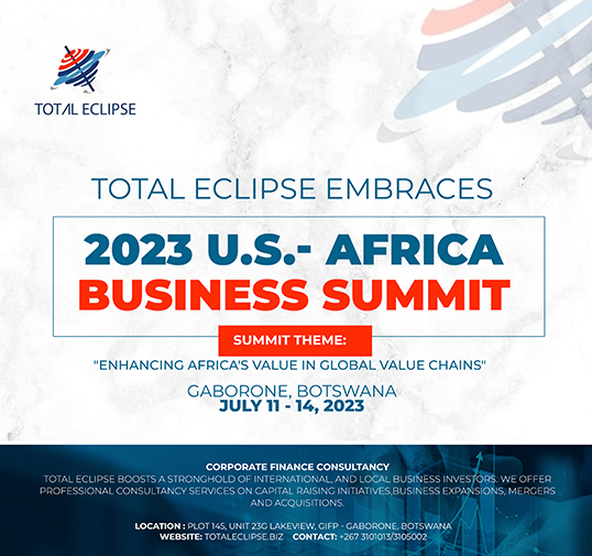 TOTAL ECLIPSE EMBRACES THE 2023 U.S-AFRICA BUSINESS SUMMIT